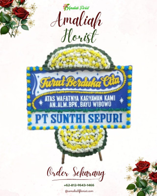 Papan Bunga Duka di Padasenang