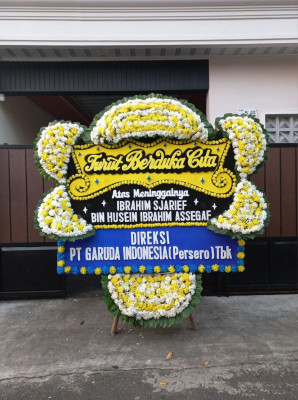 Papan Bunga Duka di Padasenang